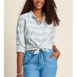 NWT Hatley Cindy Shirt Relaxed Fit - Size XS